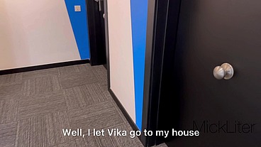 Fucked a webcam girlfriend (English subtitles)