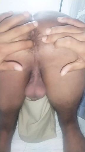 Pakistani gay boy showing his beautiful Ass