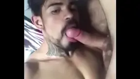 Ronny Aislan Sucks New Uncut Dick In Intense Blowjob Session