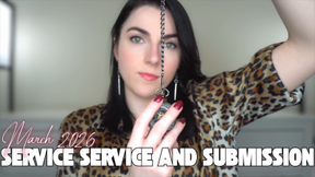 Service Service and Submission: March 2026
