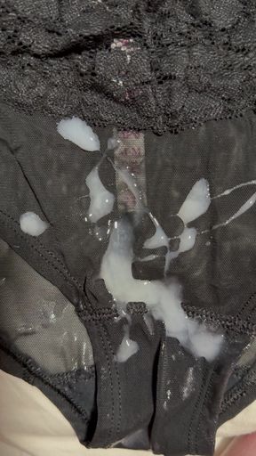 Cum on Wife’s Panties 6