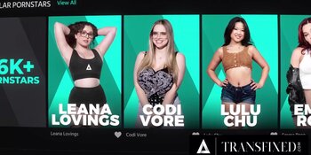 Megan Mistakes' Sweet First Time Trans Fuck With Jade Venus