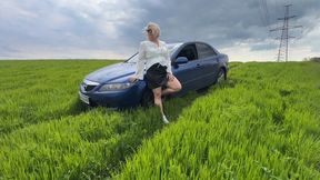 Stuck Twice on a Country Road - CAR STUCK SD