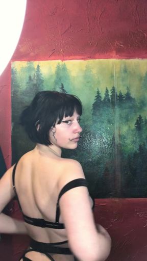 A girl tries out for the role of a secretary, with a deep throat and a narrow pussy