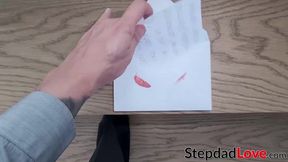 Marilyn Johnson and Adrianna Jade are fucked together by her hung and horny stepdad