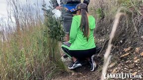 Colombian Teen's Outdoor Passion Ignites with Sultry Heat