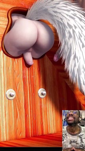 Transgender Halloween Girl Has a Beautiful Cute Cock That’s Ready for Anal Fucking