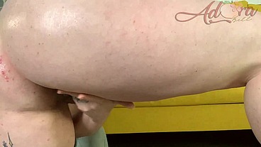 Fat Oiled Jiggling Ass