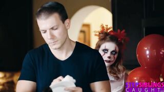 Step Siblings Caught - If your stepsister dressed as a clown, would you fuck her? - S18:E9