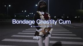 [4K] Crossdresser Bondage Chastity Cum [KMM-31]