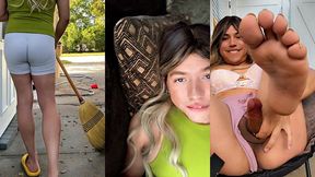 fannyfemmboi being a naughty sissy, this whore loves to show off in public, she touches herself until she gets a creamy and delicious cumshot