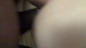 Lusty wife sucks on my white cock while BBC tears apart her snatch doggystyle