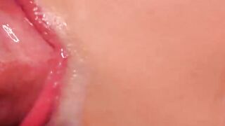 CLOSE UP BEST MILKY Sensual BLOWJOB