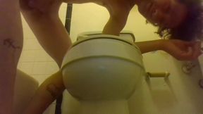 Hovering Over My Toilet, as I Pee
