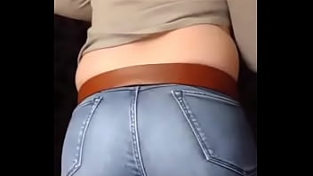 Polish crossdresser shaking ass