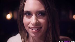 Sexy Waitress Seduces Unsuspecting Married Boss