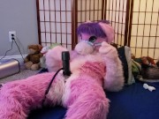 Puppygirl Milked with VacuGlide by Autoblow