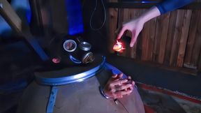 CCY015 BONDAGE HANDCUFFS CAGE IMPRISON SMOTHERING DRIPPING WAX BDSM ELECTRICITY HUMILIATION STRUGGLING EXTREME DOMINATION SLAVE TRAINING