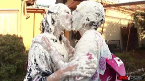 New Year's Special: Kimono Messy Lesbian Play - Yua Nanami &amp; Amari Hoshi