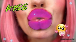 Naughty step-mommy purple kiss and lush midnight lips