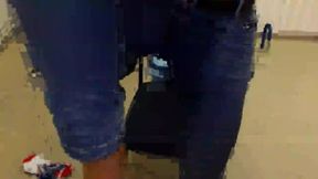 European Model Chats and Shows His Feet