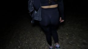 Sexy Latina streetwalker gets paid to take big cock doggystyle