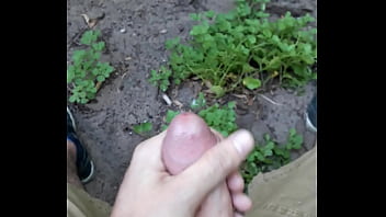 en el bosque acabando