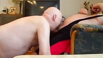 Silver Daddy Bear Has Rough Passionate Sex with Younger Man