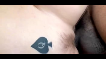 Black Cock Slut Harmoni Kalifornia fucks Boswell Black&#039_s 12 inch cock on his Birthday!