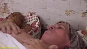 73 Years Old Farmers Stepmom Needs Rough Sex