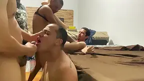 Spies on Hot Gay Orgy — All Grown Men Exposed in Action – XXX Tape