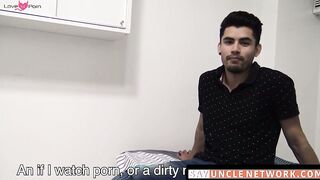 SayUncleNetwork.com - Straight Latino's passionate cock sucking before raw anal pound