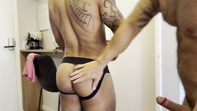 jeff carvalho - fodendo gostoso com o boy da academia - sexo com puto dotado - sexo gay interracial gay musculoso fodendo