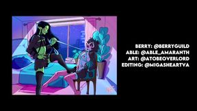 Foot slave gets cum on his feet from femboy master