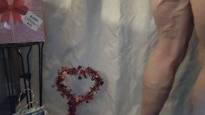 Tempest is in her vintage heels and lingerie