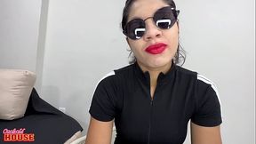 Casada novinha fazendo DP com um consolo na buceta e o pau do amante no c&uacute_