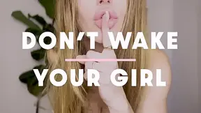 Don't Wake Your Girl: Risky JOI Next to Her, A Femdom's Daring Game