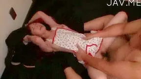 Luscious Korean Temptress Takes Hard Cock Deeply