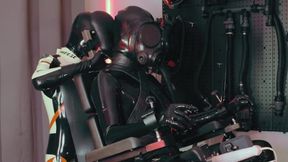 Drone Choked Milked Gushing Prostate Destroyed