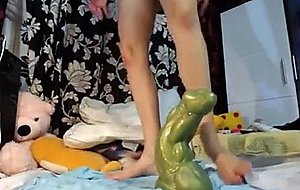 Slim with anal talent