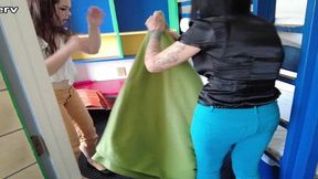 anastasia rose gets diapered by luna dawn for wetting pants