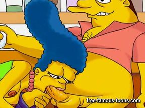 Marge Simpson swinger sexwife