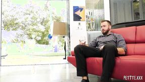 ”Striking brunette Isabella Nice gives an amazing blowjob before fucking”