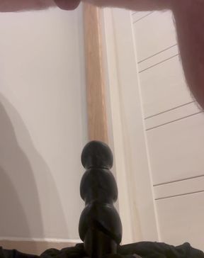 Black thick dildo