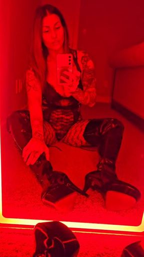 Boot Worship With Lady Ravyn. Part Three.