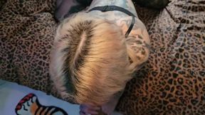 Married Straight Stud Raw Pounds Tattooed Trans Ass Cums Gushing