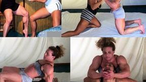 ***WeekEnd Special*** Muscle Girls Love to Wrestle