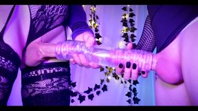 Frotting, Sharing Quickshot and Cumming Inside Docking Masturbator!