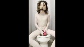Female Mask Gagged and Vibrated