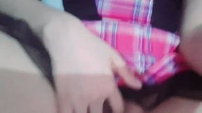 lesbiana tomada y se graba y envia video a su novia pero se confunde y se lo envia al tio, real casero amateur